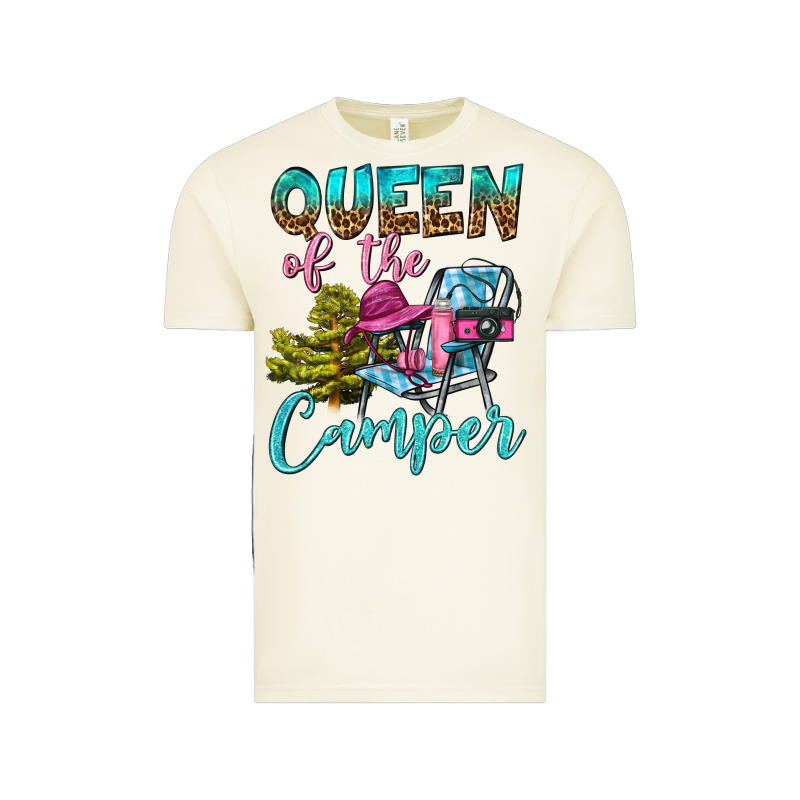 Queen Of The Camper Vintage Tee by BundleAndBundleShop | Teevron