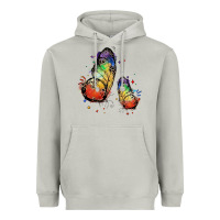 Moon Dust rainbow butterfly pride Heavyweight Hoodie - FaDigitalArtStudio