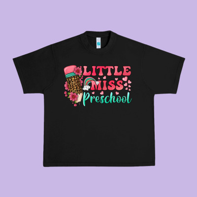 Little Miss Preschool Urban Heavy Tee Designed By Bundleandbundleshop
