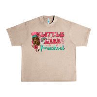French Oak little miss preschool Urban Heavy Tee - BundleAndBundleShop