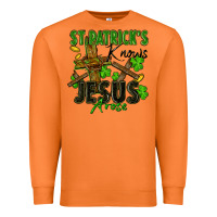 Carrot St. Patrick's knows Jesus arose Premium Sweatshirt - FaDigitalArtStudio