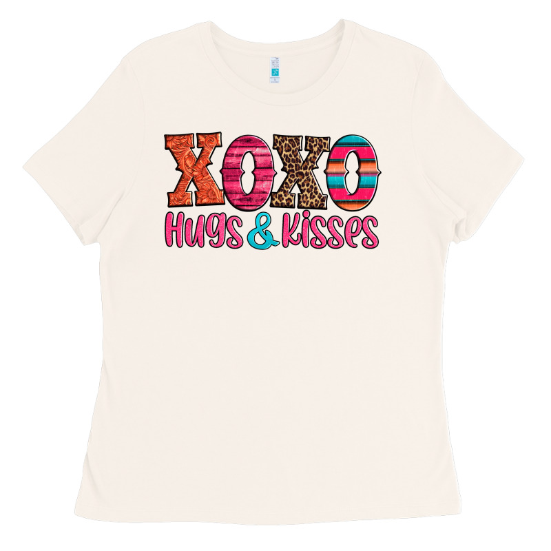 Xoxo Hugs And Kisses Ladies Tee by Jasminsmagicworld | Teevron