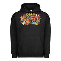 Pigment Black basketball sister Urban Hoodie - CowhideDigitalArt