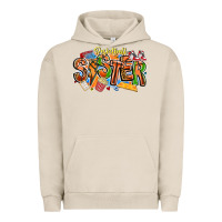 Pigment French Oak basketball sister Urban Hoodie - CowhideDigitalArt