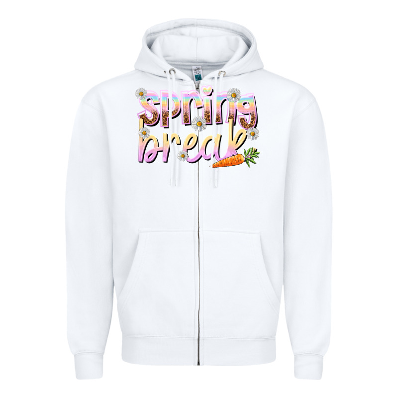 Spring Break Easter Day Zipper Hoodie by HowdyJamesFarm | Teevron