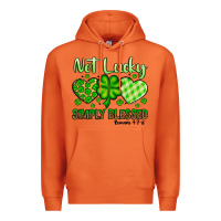 Carrot St. Patrick's Not lucky simply blessed Premium Hoodie - OliviaCreatesArt
