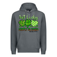 Rock St. Patrick's Not lucky simply blessed Premium Hoodie - OliviaCreatesArt