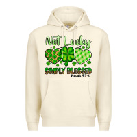 Sandshell St. Patrick's Not lucky simply blessed Premium Hoodie - OliviaCreatesArt