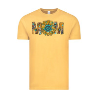 Vintage Mustard Western Mom With Gemstone And Sunflower Vintage Tee - BundleAndBundleShop