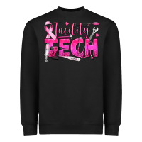 Black Breast Cancer Facility Tech Heavyweight Sweatshirt - texasbilliewilder