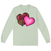 Matcha valentine's day hearts Long Sleeve Tee - RanaPortraitStore