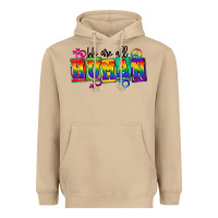 Mushroom we are all human Heavyweight Hoodie - FaDigitalArtStudio