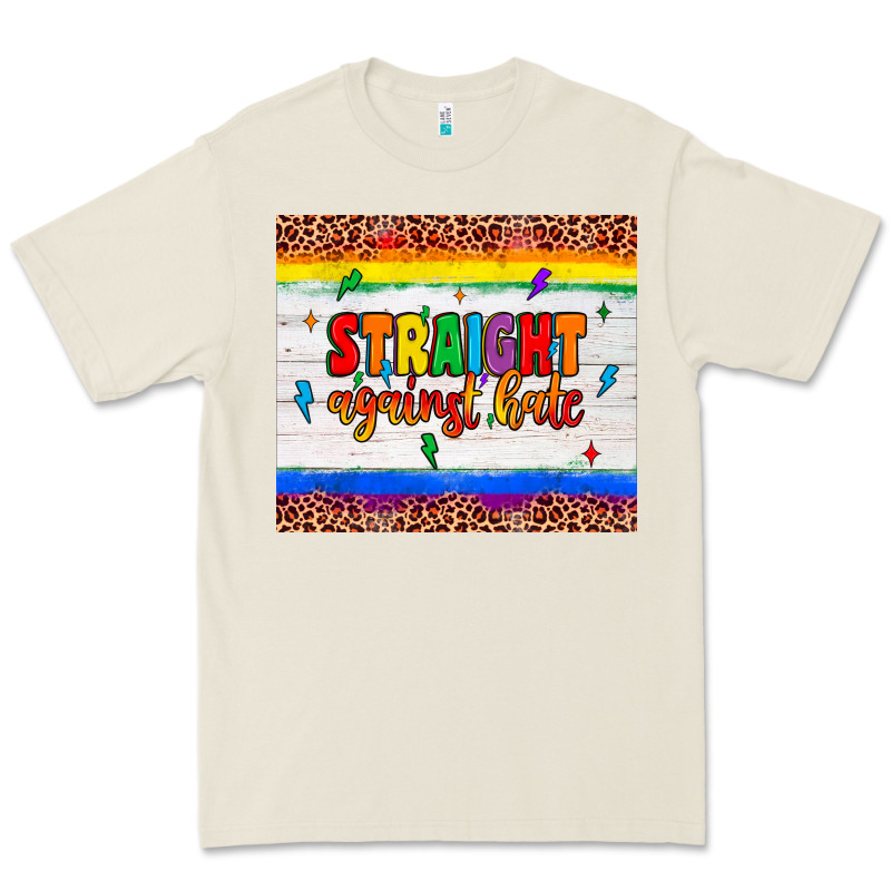 Straight Against Hate Tumbler Premium Tee by JahusDesignShop | Teevron