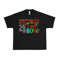 Black birthday boy 4 Urban Heavy Tee - BundleAndBundleShop