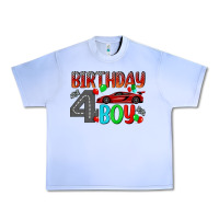 Grape Ice birthday boy 4 Urban Heavy Tee - BundleAndBundleShop