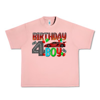 Salmon birthday boy 4 Urban Heavy Tee - BundleAndBundleShop