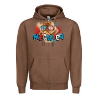 Chestnut meowica 4th of july Zipper Hoodie - CowGirlArtShop
