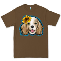 Cacao cocker spaniel sunflower Premium Tee - Jasminsmagicworld