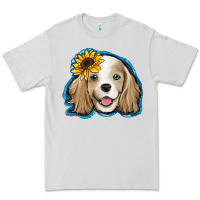 Dove Grey cocker spaniel sunflower Premium Tee - Jasminsmagicworld