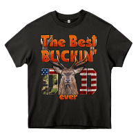 Asphalt The Best Bucking Dad Ever Heavy Core Tee - LillyAllenDesigns