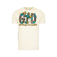 Vintage Arctic With God All Things Are Possible With Cross Vintage Tee - BundleAndBundleShop