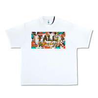 White fall in love license plate Urban Heavy Tee - BundleAndBundleShop