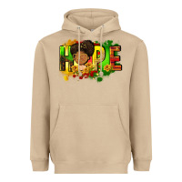Mushroom Hope Juneteenth Heavyweight Hoodie - FaDigitalArtStudio