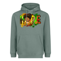 Sage Hope Juneteenth Heavyweight Hoodie - FaDigitalArtStudio