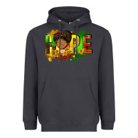 Smoke Hope Juneteenth Heavyweight Hoodie - FaDigitalArtStudio