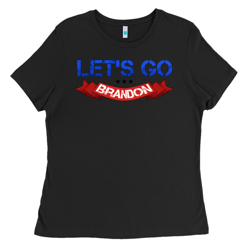 Let's Go Brandon Ladies Tee by Jasminsmagicworld | Teevron