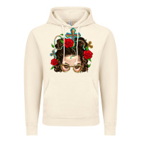 Vintage Artic Messy Bun Mom Faith And Rose Vintage Hoodie - BundleAndBundleShop