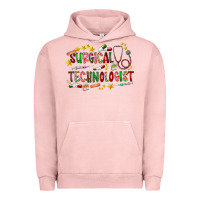Pigment Salmon Surgical Technologist Urban Hoodie - CowhideDigitalArt