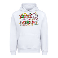 White Surgical Technologist Urban Hoodie - CowhideDigitalArt