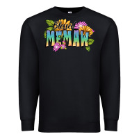 Black Blessed memaw Mother's Day Premium Sweatshirt - FaDigitalArtStudio