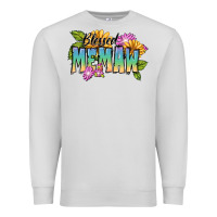 Dove Grey Blessed memaw Mother's Day Premium Sweatshirt - FaDigitalArtStudio