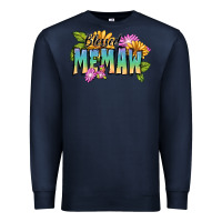 Navy Blessed memaw Mother's Day Premium Sweatshirt - FaDigitalArtStudio
