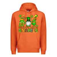 Carrot St. Patrick's Day shamrockin' with my gnomies Premium Hoodie - OliviaCreatesArt