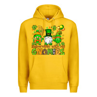 Lemon St. Patrick's Day shamrockin' with my gnomies Premium Hoodie - OliviaCreatesArt