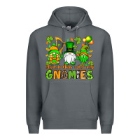 Rock St. Patrick's Day shamrockin' with my gnomies Premium Hoodie - OliviaCreatesArt