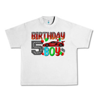 Lunar Rock birthday boy 5 Urban Heavy Tee - BundleAndBundleShop