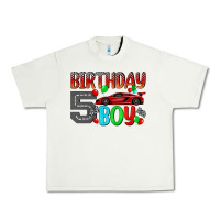 Pistachio birthday boy 5 Urban Heavy Tee - BundleAndBundleShop