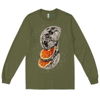 Army Green Lunar Fruit Long Sleeve Tee - Bettercallsaul