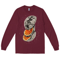 Burgundy Lunar Fruit Long Sleeve Tee - Bettercallsaul