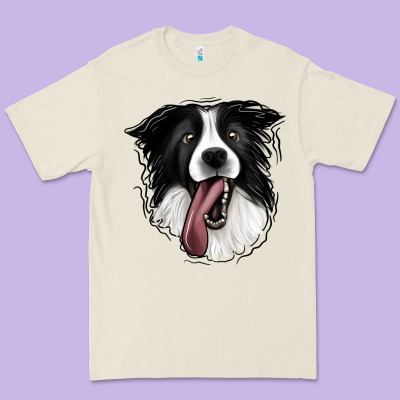 Border Collie Premium Tee Designed By Jasminsmagicworld