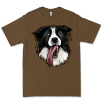 Cacao Border Collie Premium Tee - Jasminsmagicworld