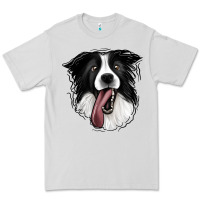 Dove Grey Border Collie Premium Tee - Jasminsmagicworld