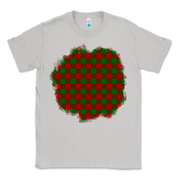 Moon Dust Christmas Tartan Patch Classic Tee - BundleAndBundleShop