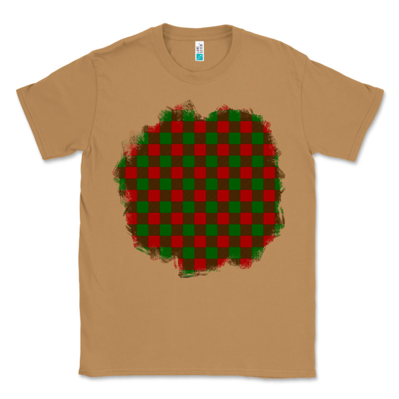 Christmas Tartan Patch Classic Tee by BundleAndBundleShop | Teevron