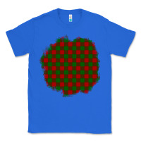 True Royal Christmas Tartan Patch Classic Tee - BundleAndBundleShop