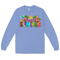 Colony Blue sweet summer Long Sleeve Tee - RanaPortraitStore